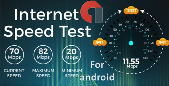 Internet speed tester for android